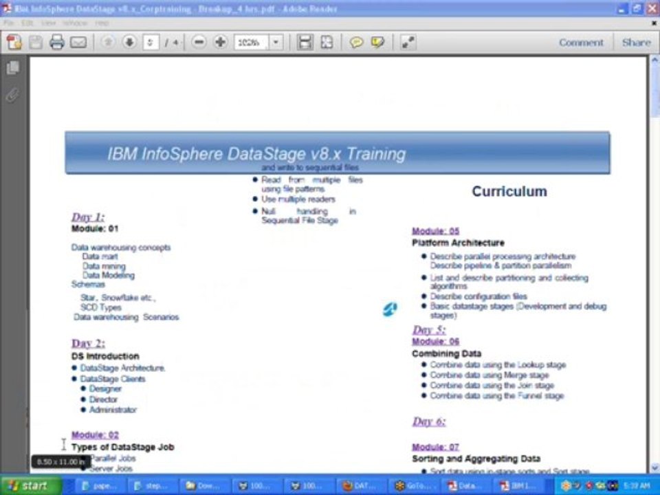 Datatstage Online Training|Online Datastage Training|Datastage Training|IBM Datastage Training