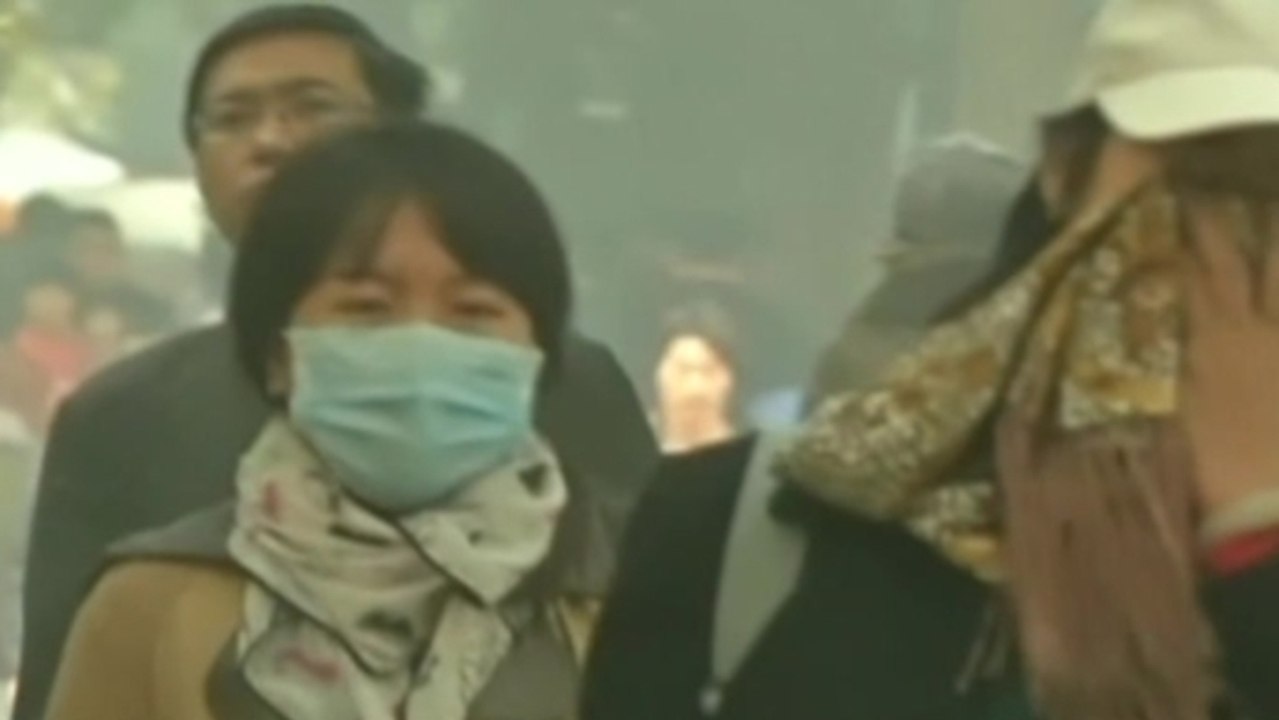 Dense Smog and Air Quality Concerns in Beijing