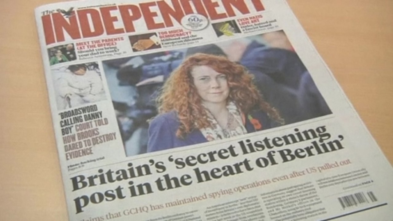 Report says UK operates 'electronic spy posts' in Germany