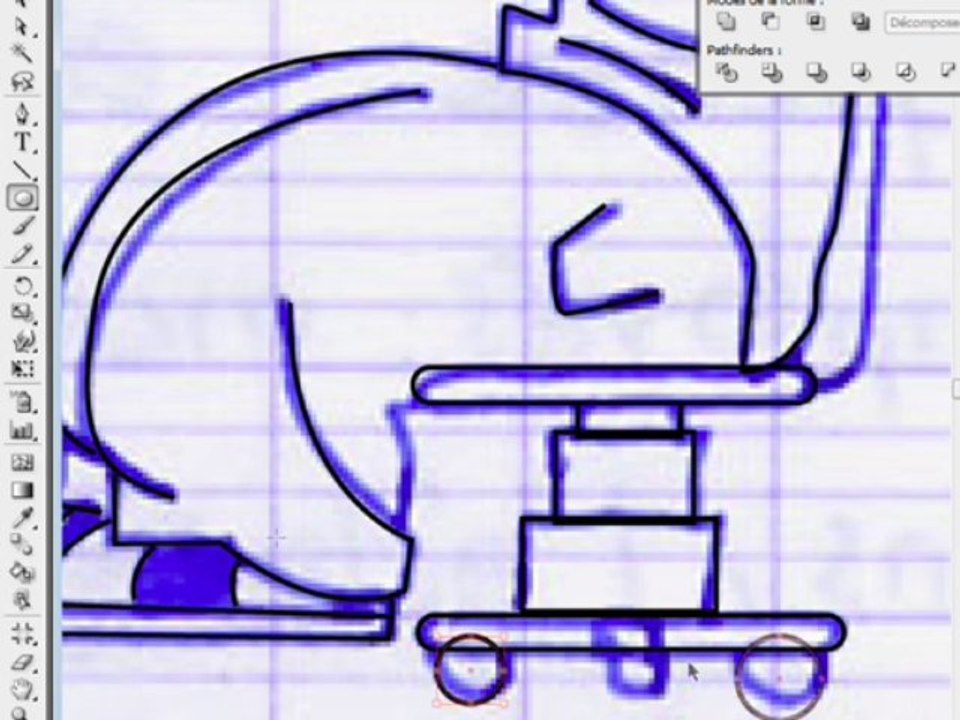 Tutoriel Illustrator - Réaliser un dessin sous Illustrator