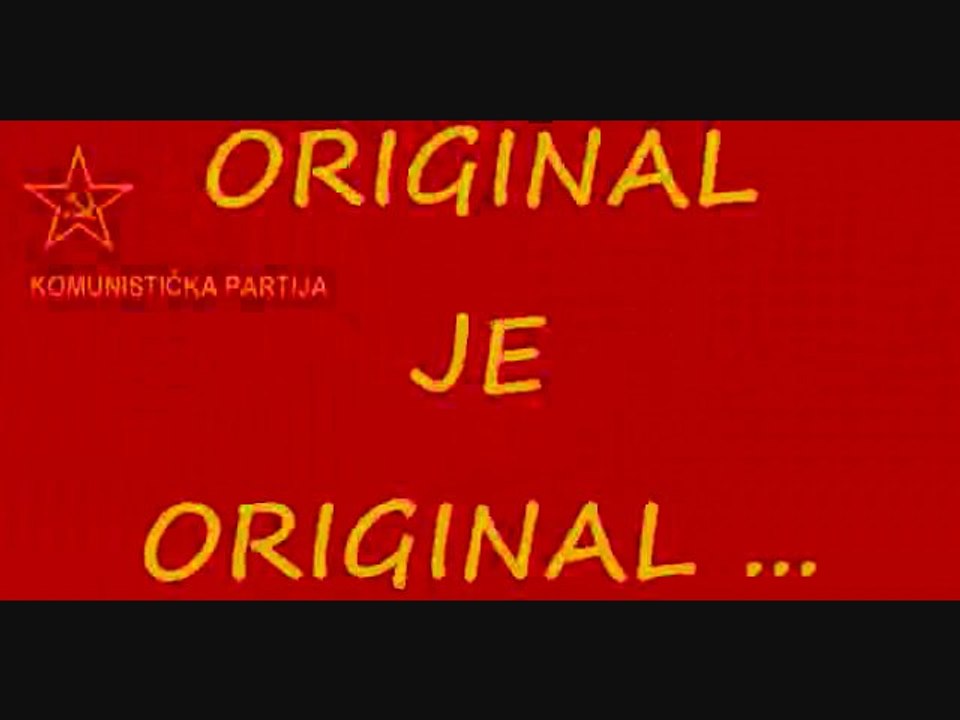 KPBiH - ORIGINAL JE ORIGINAL