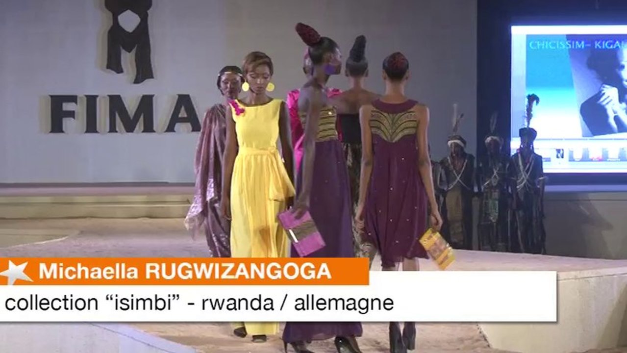 Michaella Rugwizangoga (Rwanda/Allemagne) aux défilés panafricains du Fima 2013