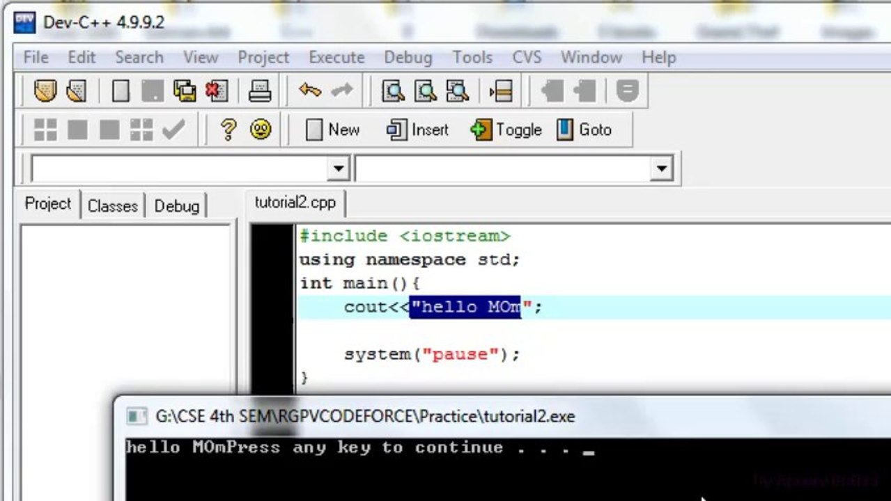 C++ in Hindi urdu -1 Basic Syntax