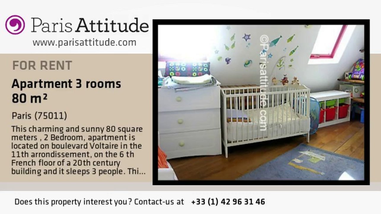 2 Bedroom Apartment for rent - Oberkampf, Paris - Ref. 5887