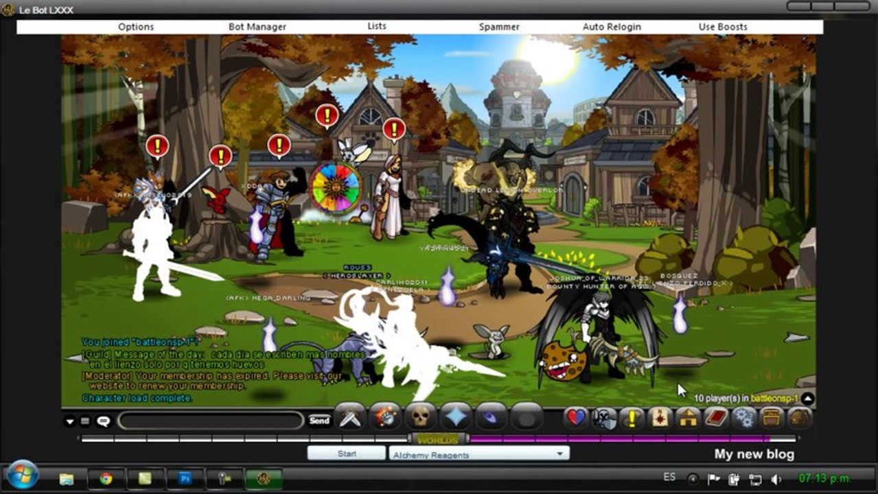 = AQW = Shinobi Tokens HACK HACK HACK