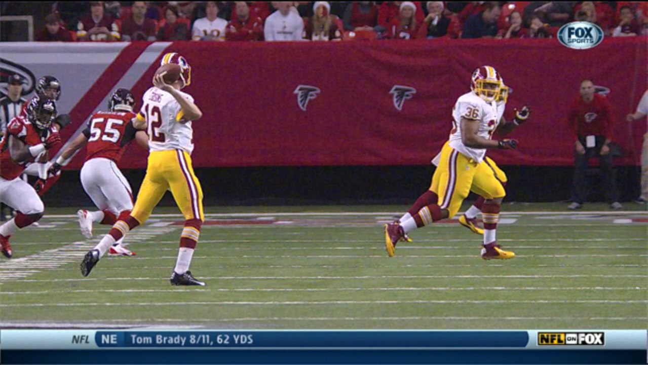 Kirk Cousins 23-yard touchdown pass