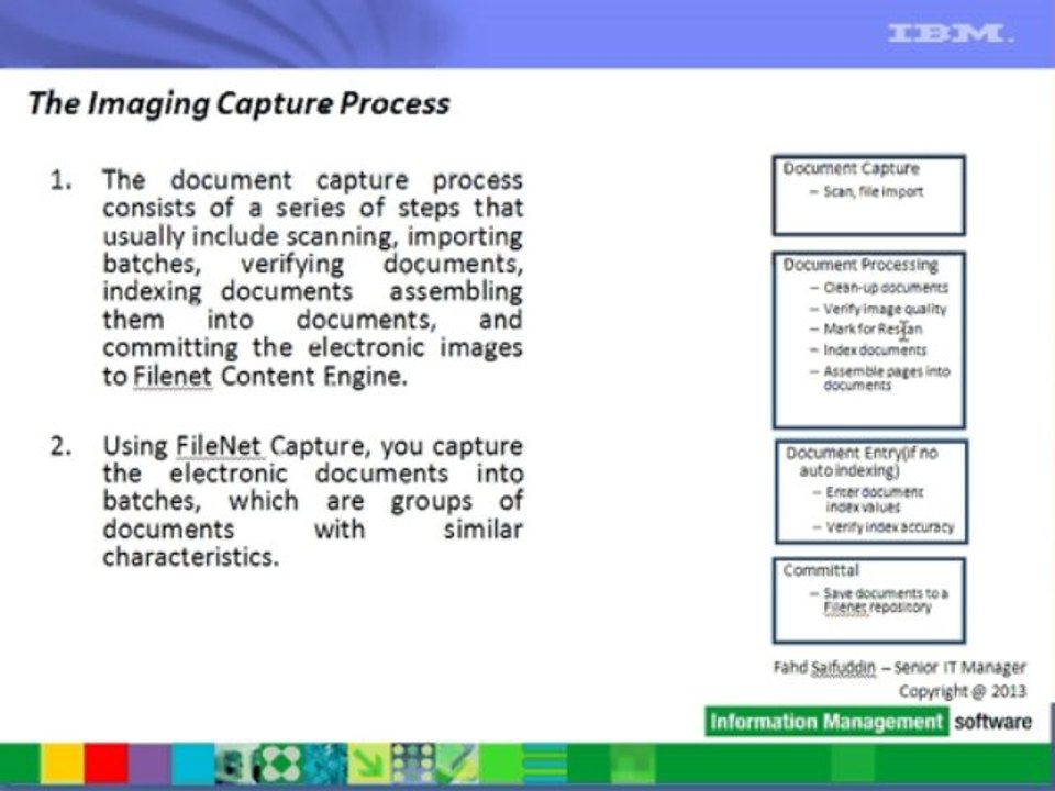 IBM Filenet Capture