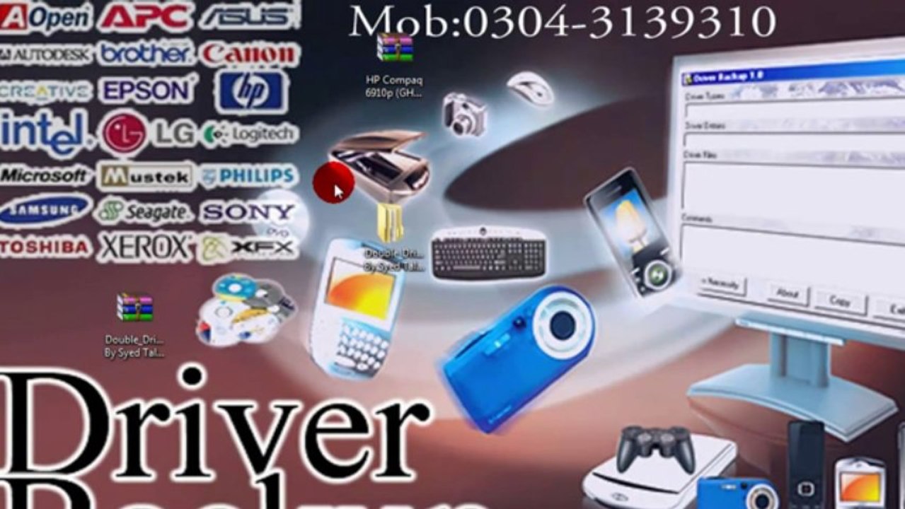 How To Backup And Restore Your Drivers In Urdu