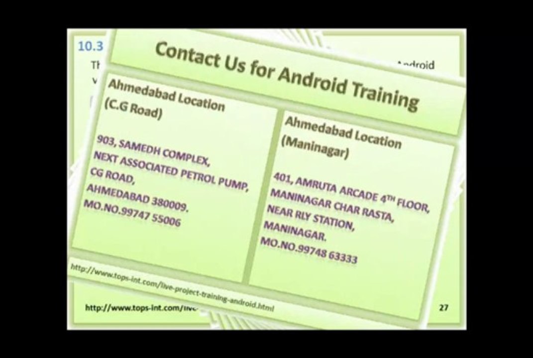 How to Create Android Applications - 2 Part
