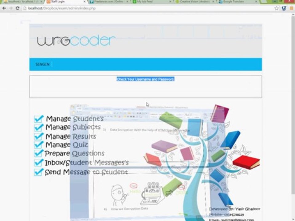 Cryptography Hash function in php mysql (Yasir Ghafoor)