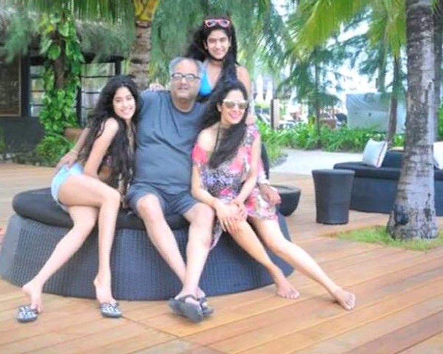 Sridevi sizzles in swim suit!