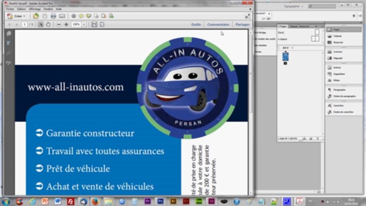 Création de PDF pour le Web et le Print