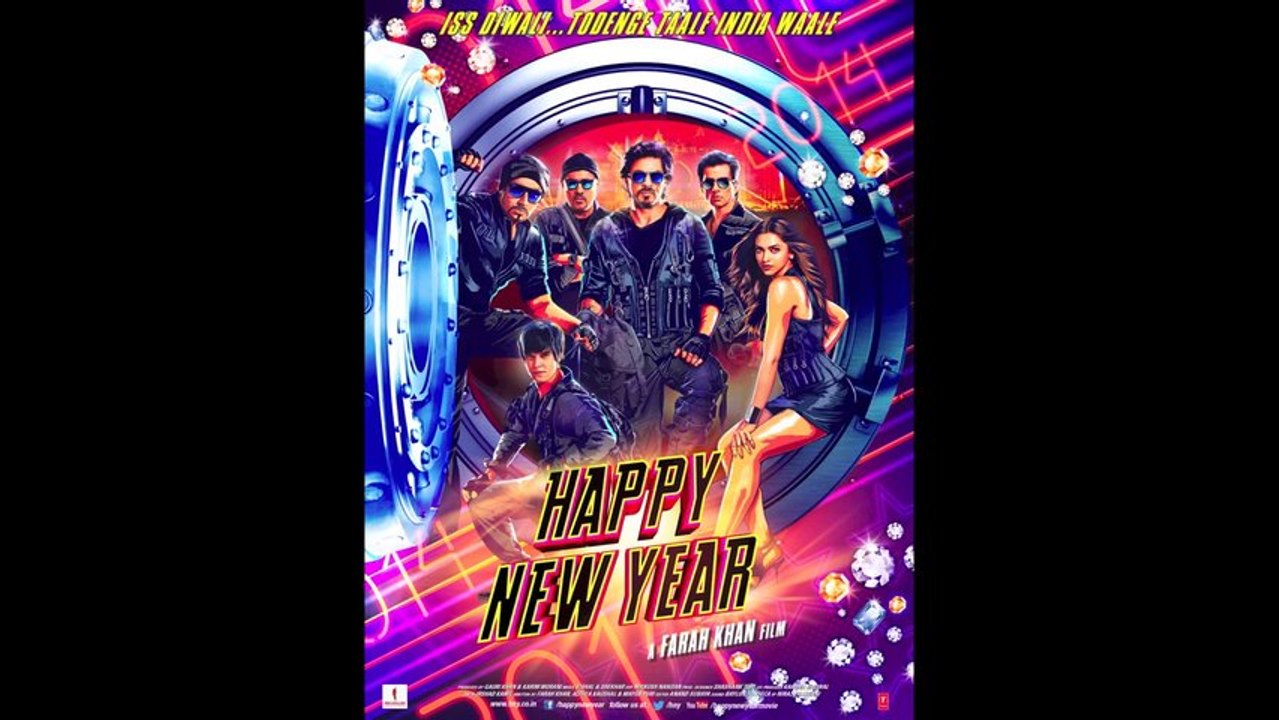 Happy New Year Poster - Releasing Diwali 2014