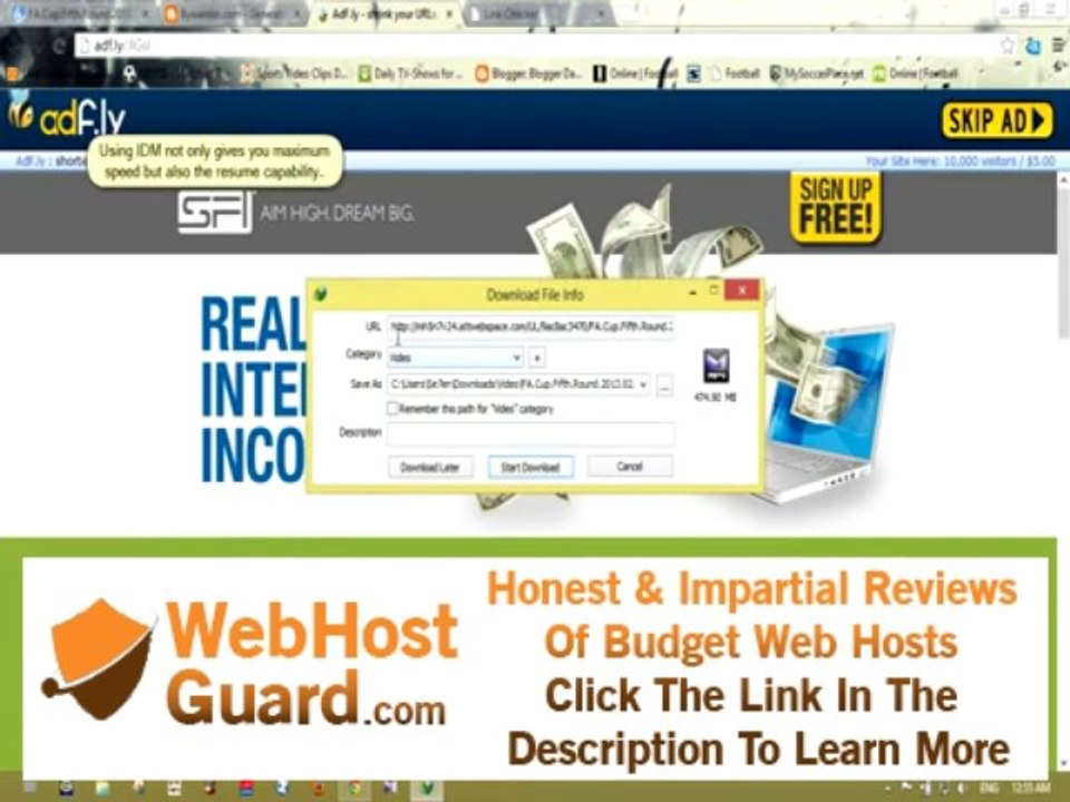 [FREE]How to Get Pemium Downloads for FREE in any file hosting- NEW- HD