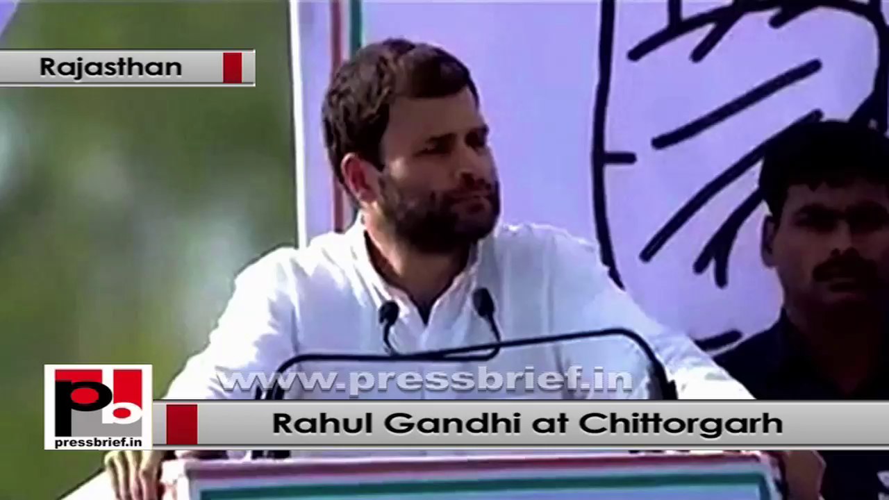 Rahul Gandhi: The major difference between Congress and BJP is in ideology
