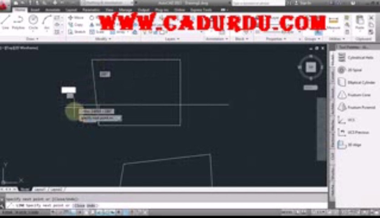 Line Command (CAD2013 Lesson#2)