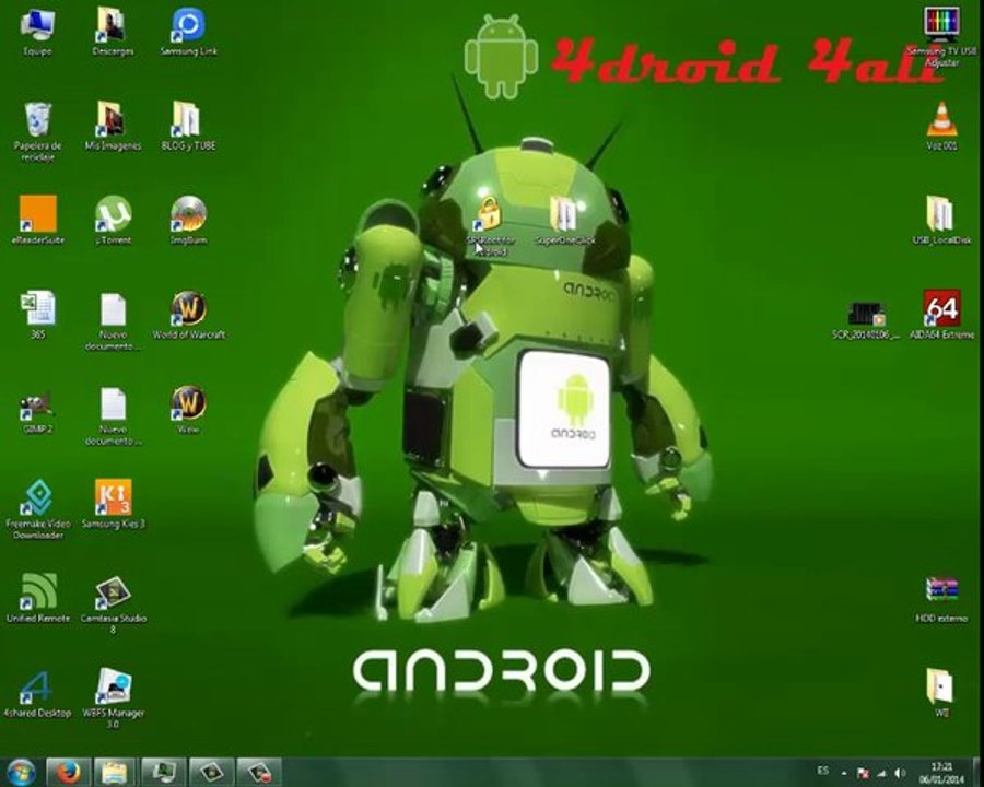 Root Android inferior a 4.2.2