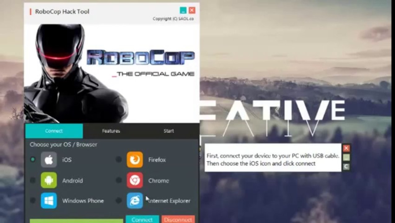RoboCop Cheats Hack Tool for iOS Without Jailbreak Credits