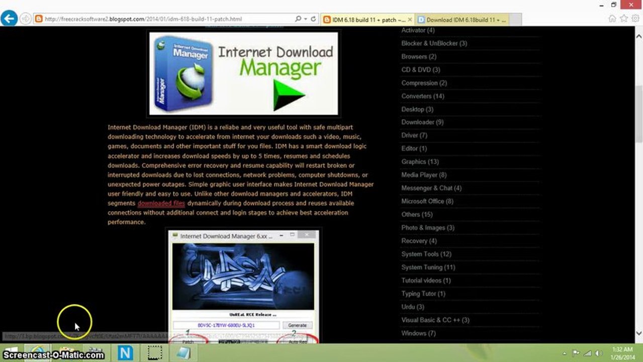 How to install idm register with patch