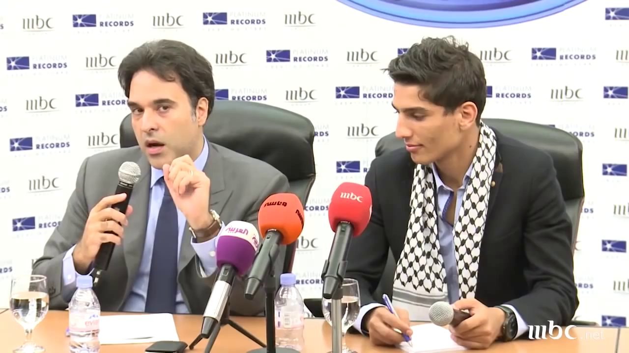 Arab Idol -مؤتمر صحفي - دبي