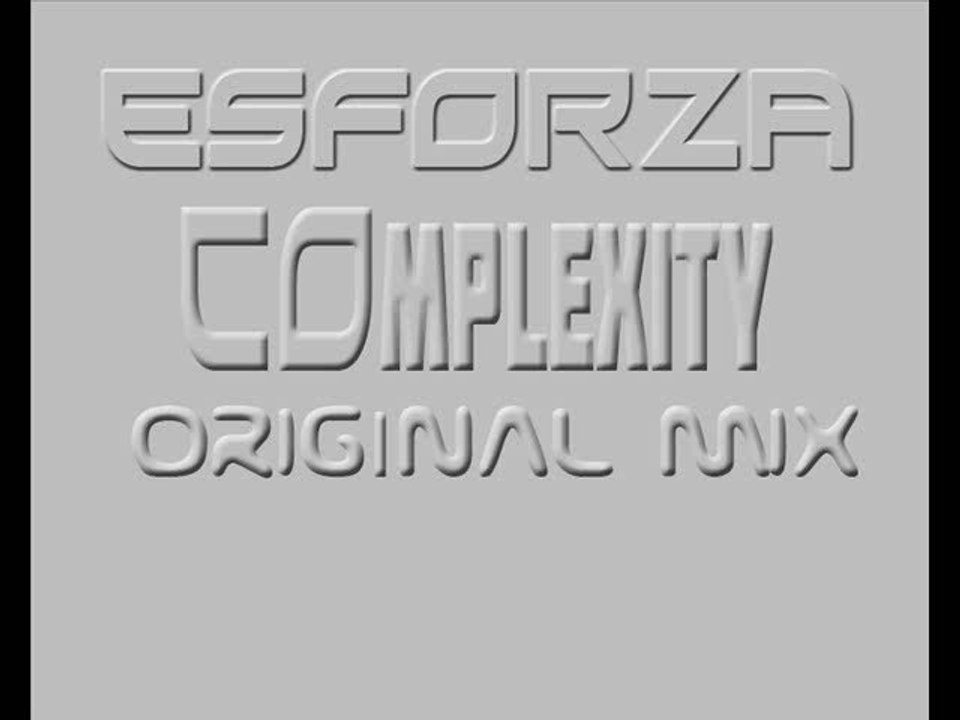 Complexity (Original Mix) – Dive into the Ultimate Electronic Experience 🎶