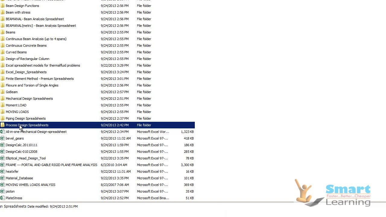 Mechanical Engineering Design Spreadsheet Toolkit(contains more than 250 calculation spreadsheets)