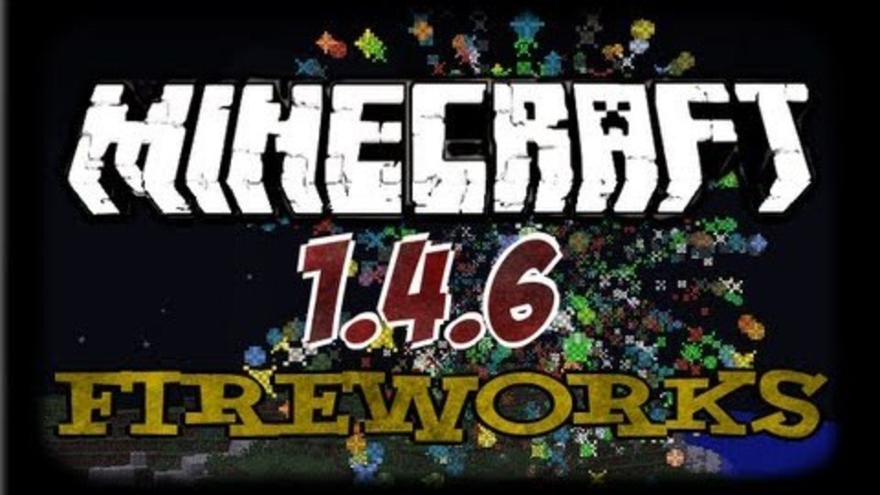 Minecraft 1.8.1: How to Craft Fireworks