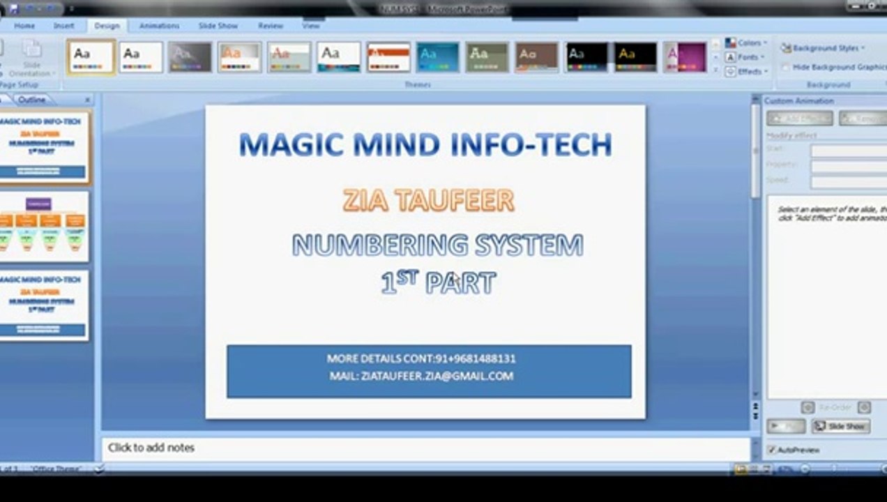 NUMBERING SYSTEM in hindi urdu PART 1