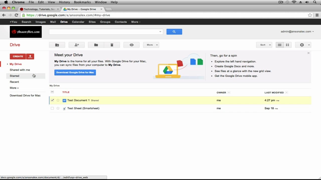 Google Drive - How to Unshare a File or Folder