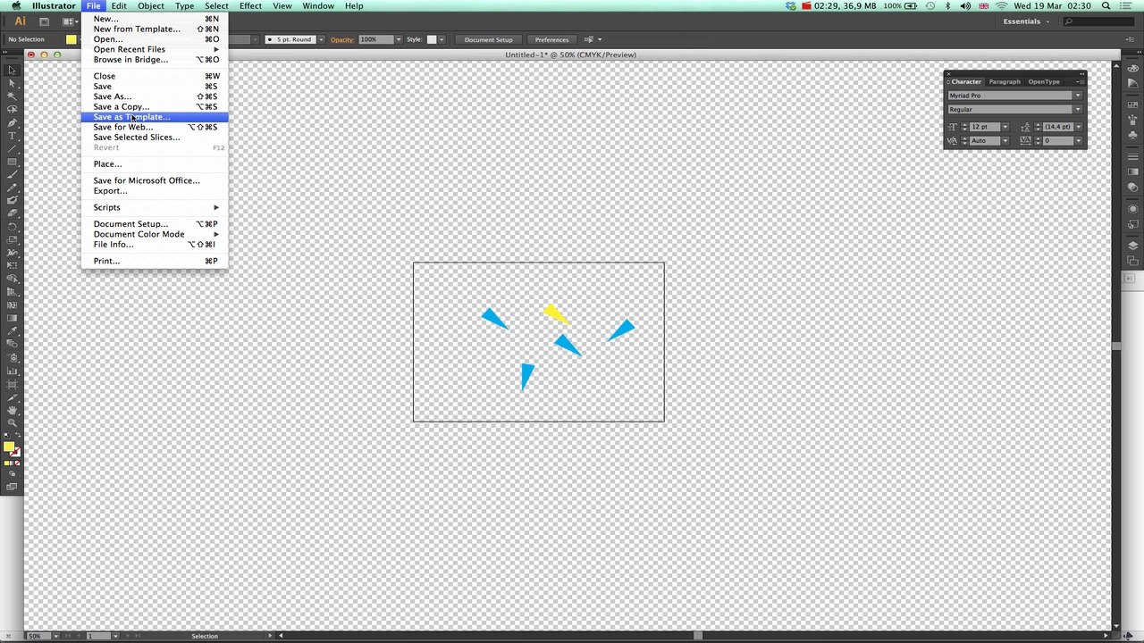 How to Save Adobe Illustrator CS6 File as JPEG (File Format)
