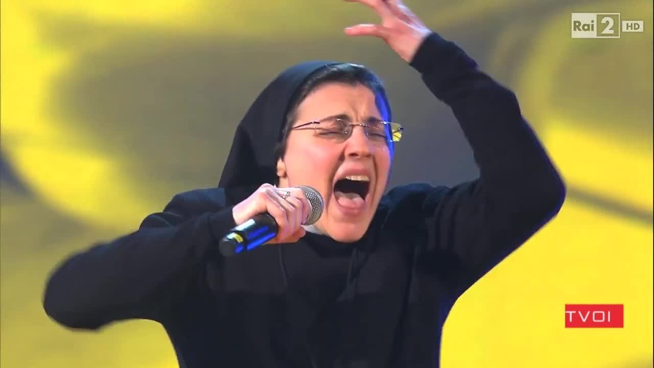 Sœur Cristina - No One Alicia Keys - The Voice Italie