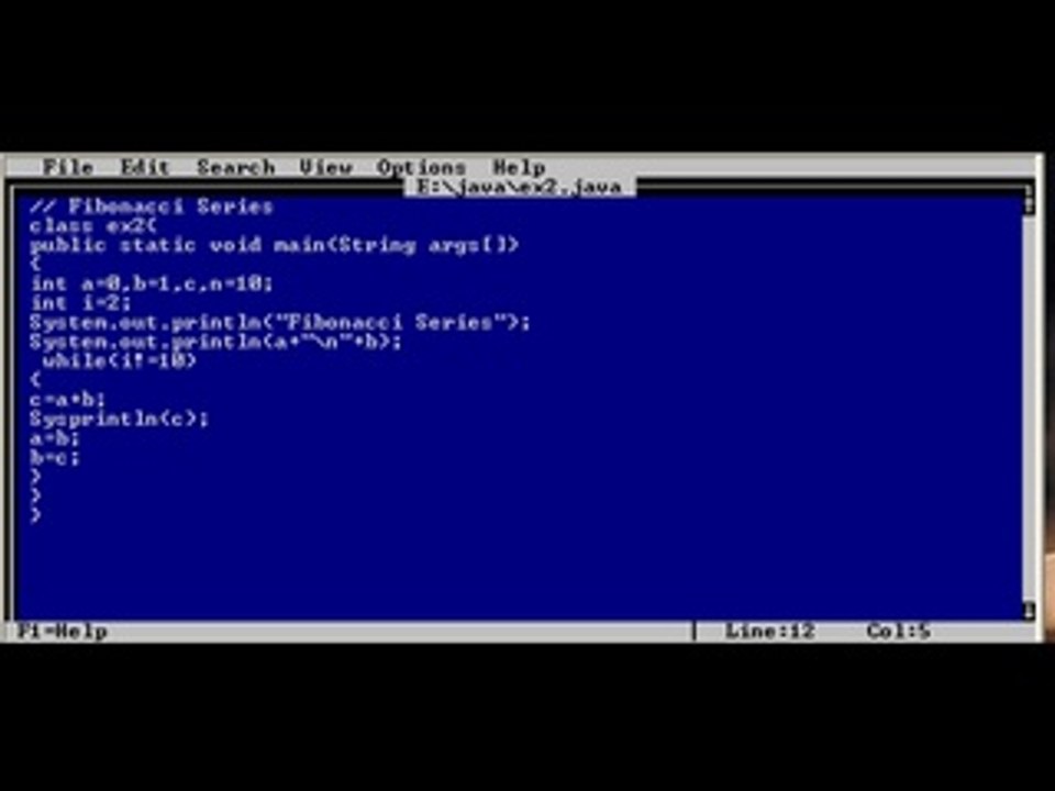 Fibonacci Series in Java - Java Programming Tutorial