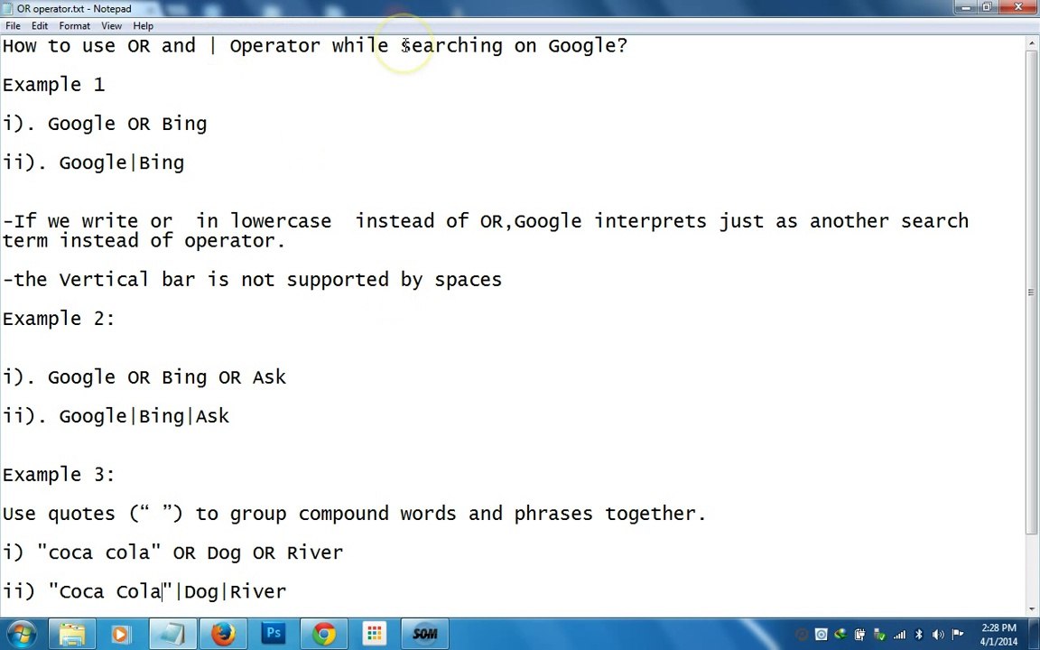 Google Search Tips and Tricks-How to use OR operator on Google Search|Google Search Operators?