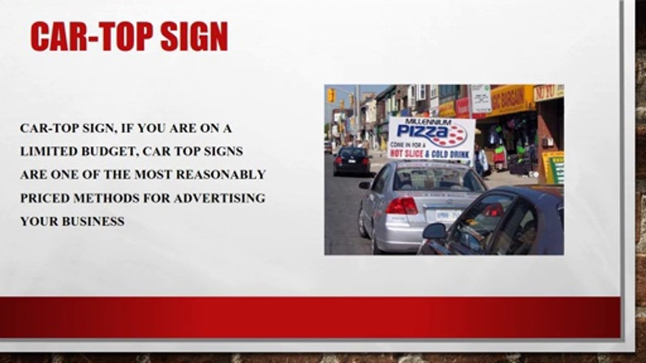 Types Of Business Signs