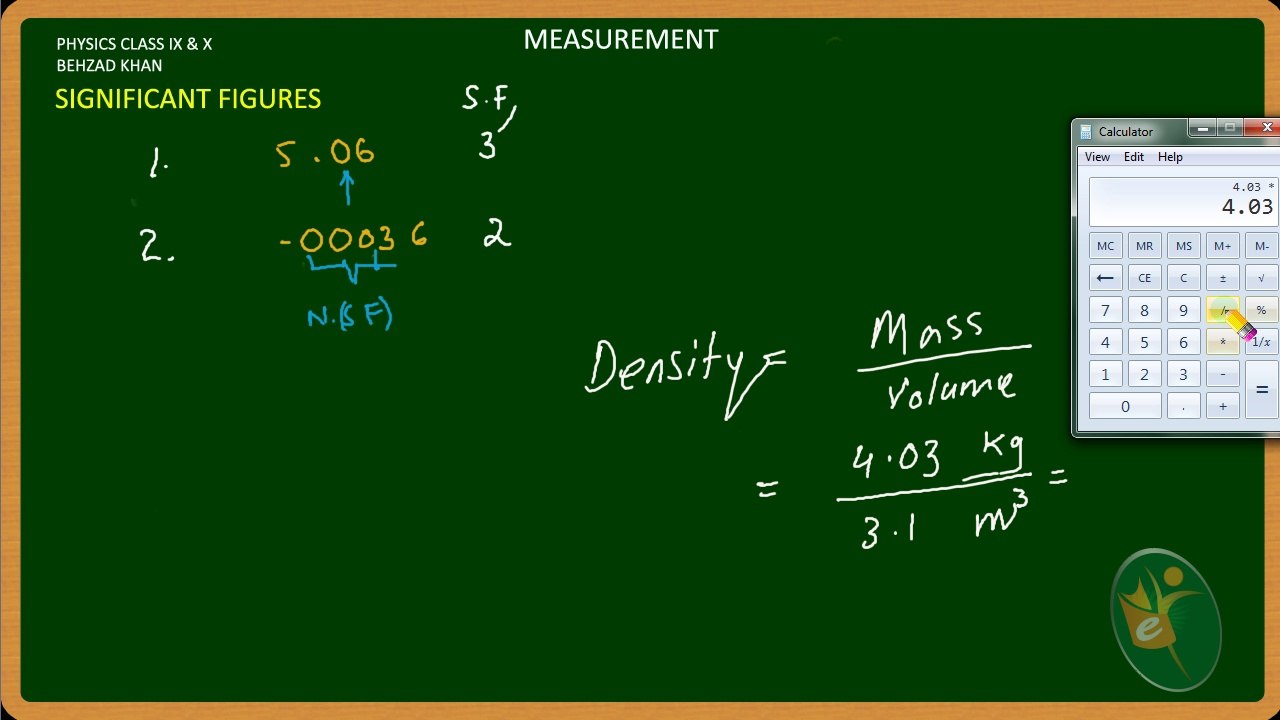 PHY09 Measurement Part 2 Significant Figures