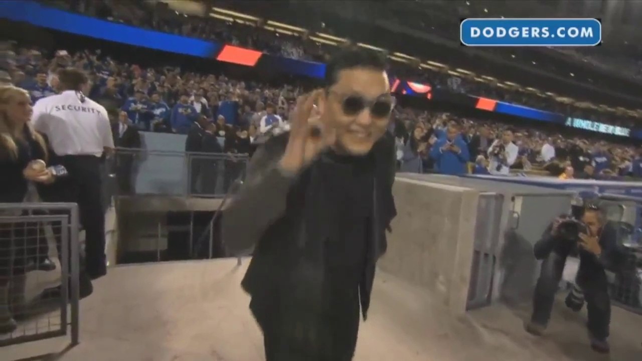 PSY ILLUMINATI EXPOSED AT DODGER STADIUM