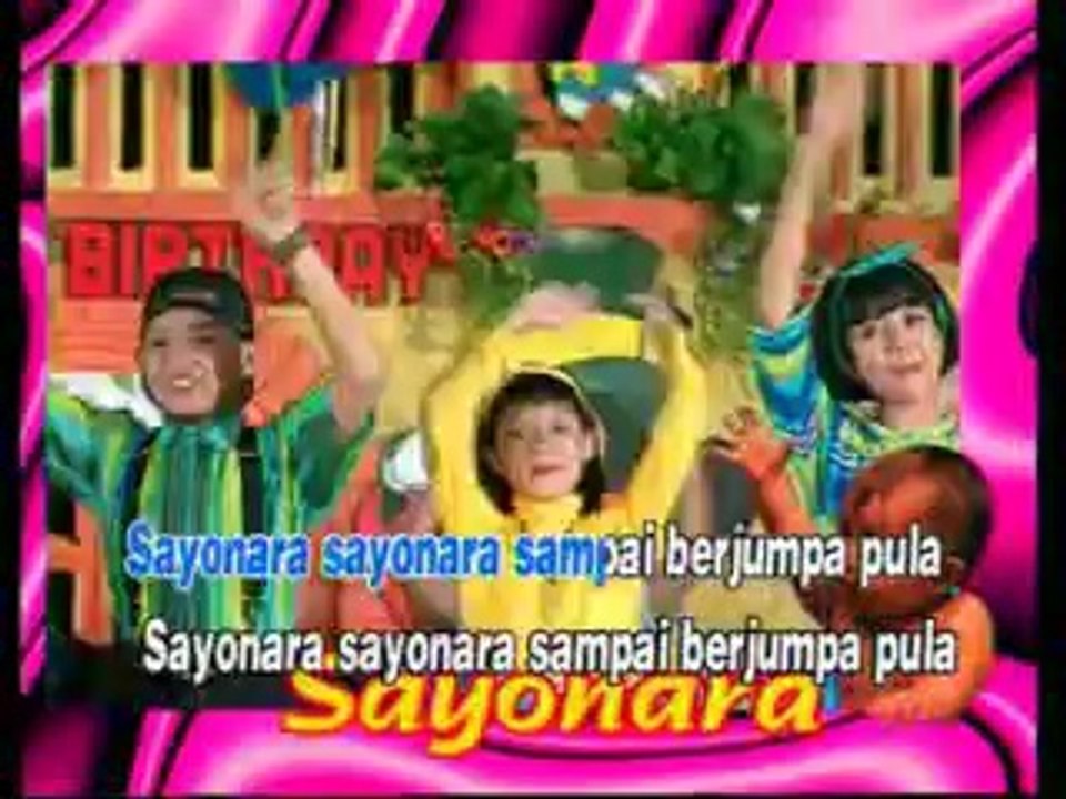 SAYONARA anak anak ideal record @ lagu anak anak