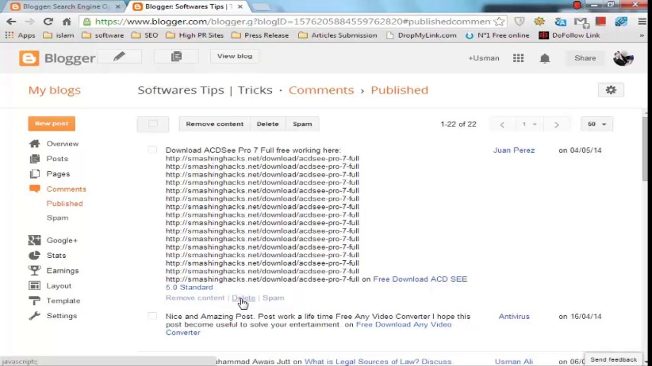 complete blogger course- Lecture 7