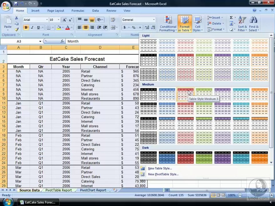 Excel 2007 Essential Training-3-Whats changed in Excel 2007