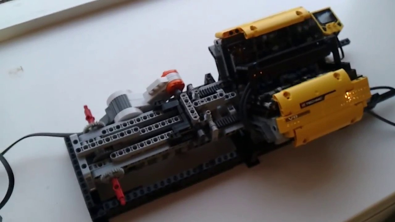 LEGO GEARBOX sequential - tiptronic 6-speed!!
