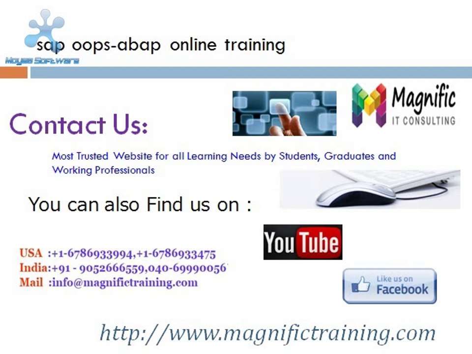 sap abap oops online training