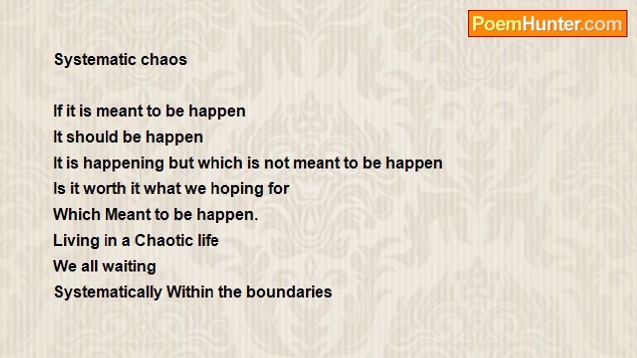 Ra Jan Archriya - Systematic chaos