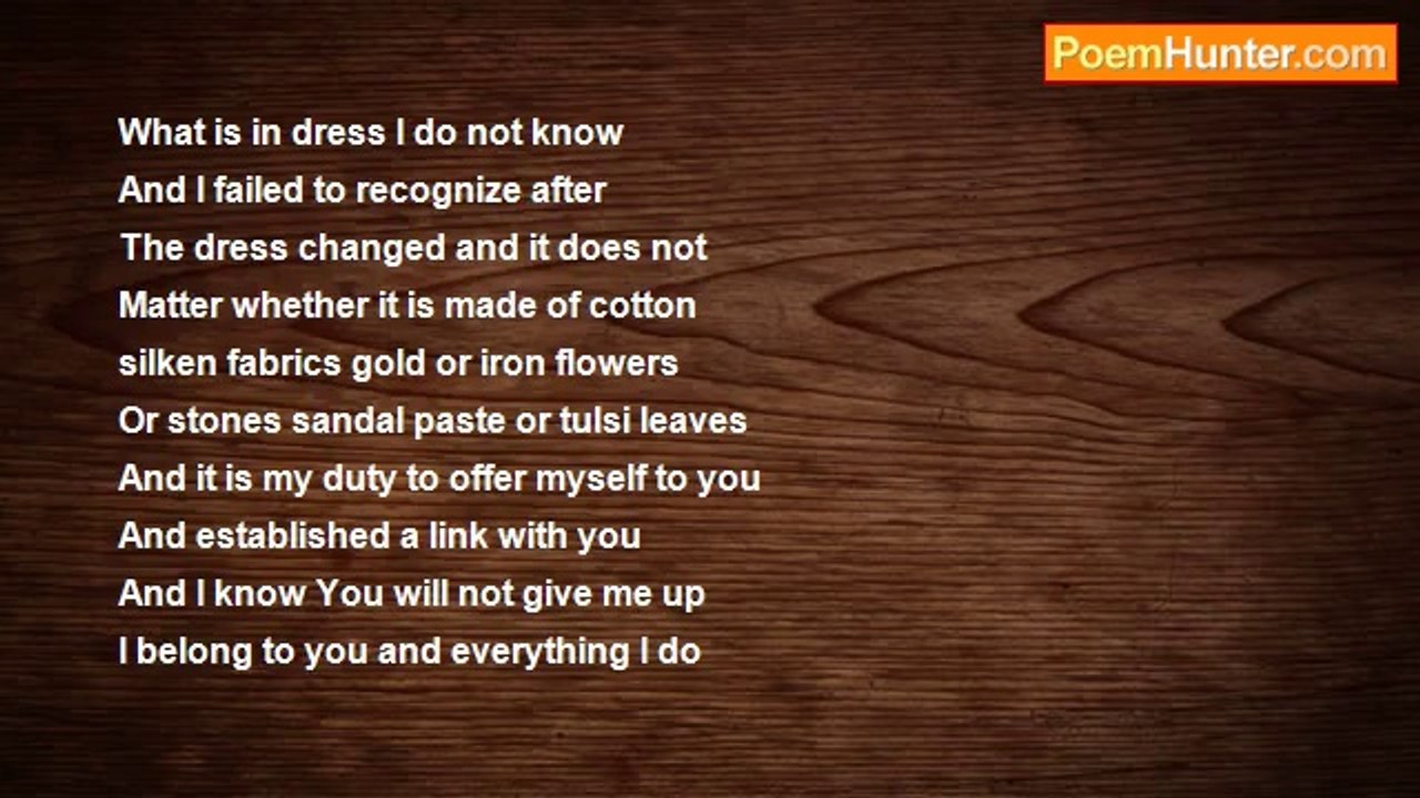 gajanan mishra - Dress- What Is In It