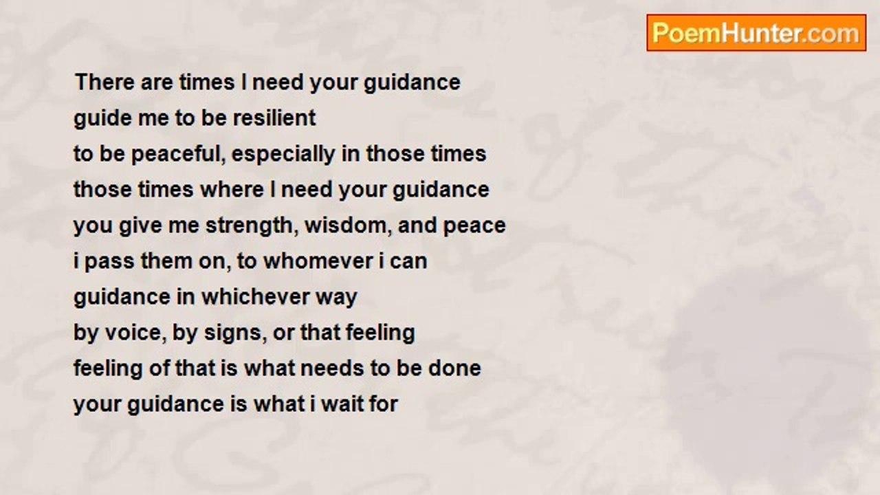 bruce butler - Guidance