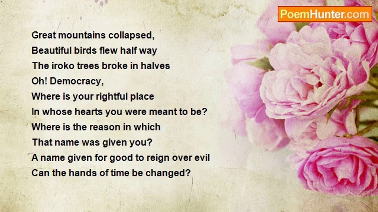 Edwina Aleme - What democracy?