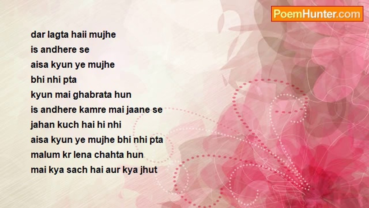 abhishek sharma - Andhera Kamra