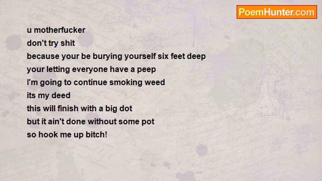 Kevin Hooper - Dissing any slut