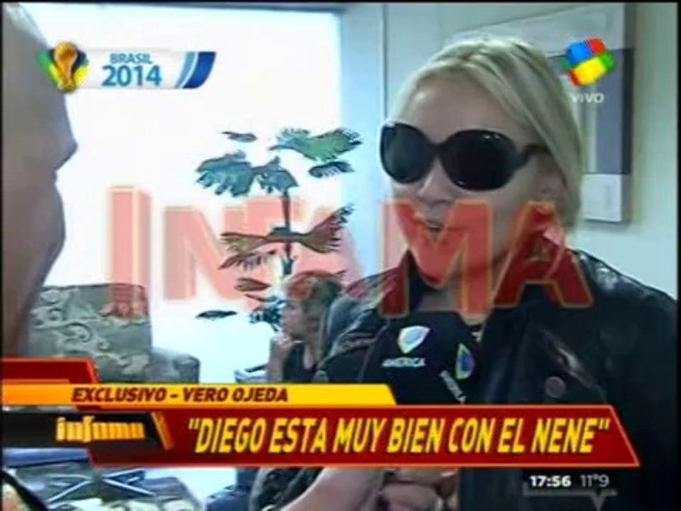 Pronto.com.ar Verónica Ojeda- 'En este viaje Diego se enamoró de su hijo'