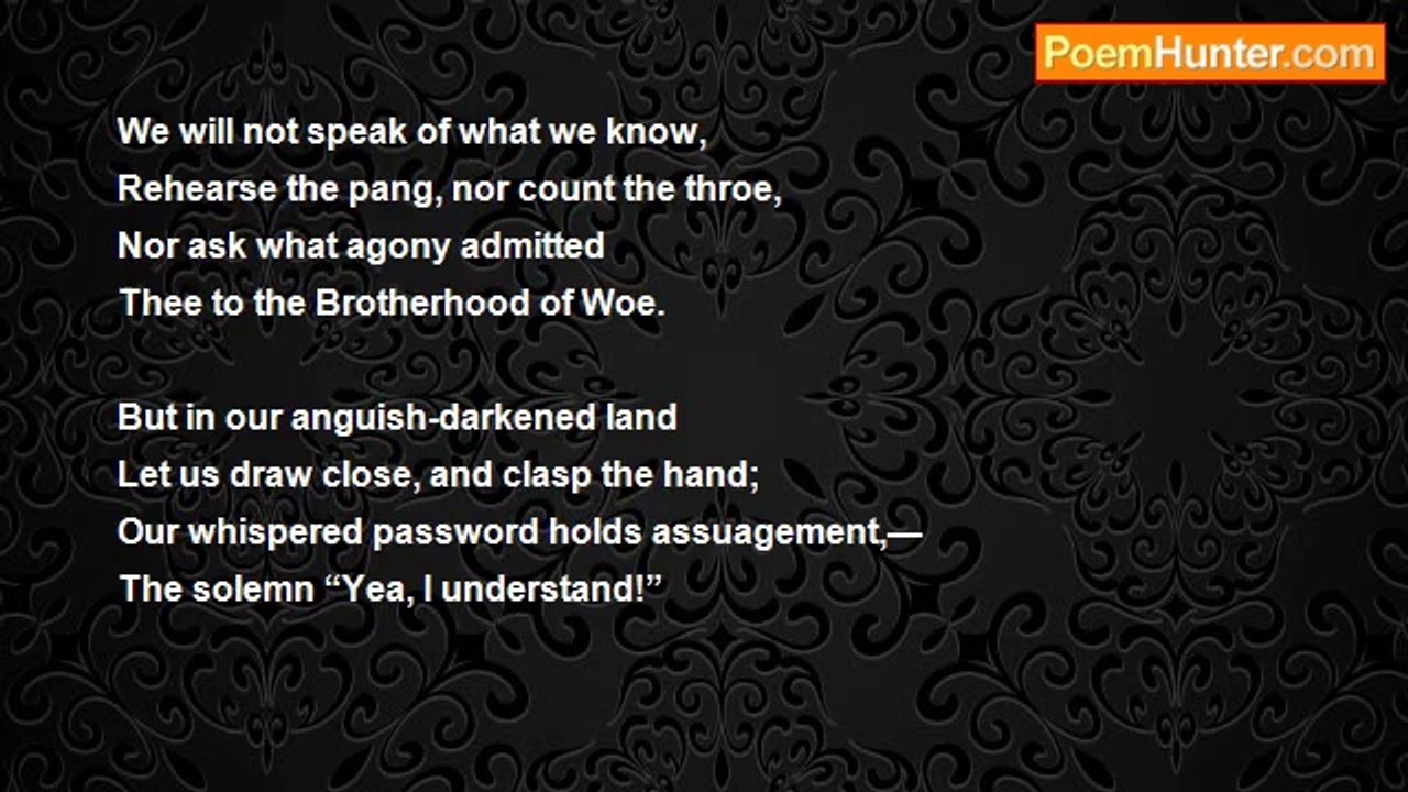 Anne Reeve Aldrich - Fraternity