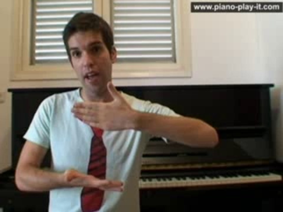 Piano Pedal Piano Lesson